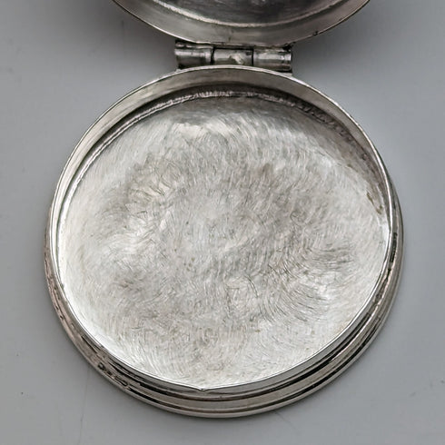 Vintage sterling silver pill case